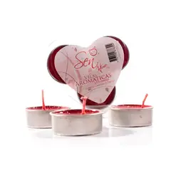 SEN INTIMO - Velas Aromáticas Aromaterapia X3