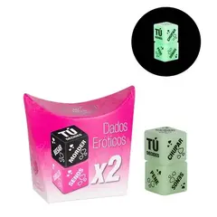 SEN INTIMO - Dados Eróticos Luminosos x 2