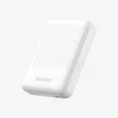 MOMAX - Batería Compacta Magnética 5000 Mah QMag Blanco