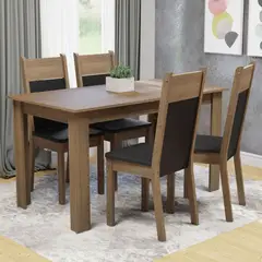 MADESA - Juego de Comedor Cali con 4 Sillas