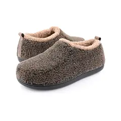ROCKDOVE - Pantuflas Para Hombre Confortables Cafe