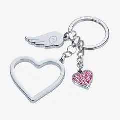 TROIKA - Llavero Love Is In The Air Plata Plateado