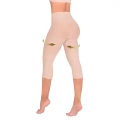 RITCHI - Panty Levanta Cola Capri Pescador con Control Fuerte de Abdomen y Cintura