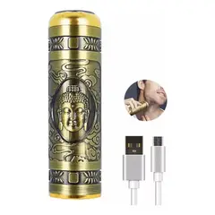 GENERICO - Mini Afeitadora Recargable Tipo Shaver Razor T8 Color Dorado