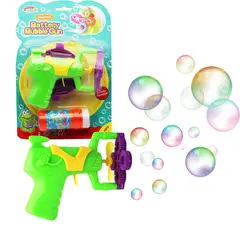 GENERICO - Pistola Lanzador De Agua Automatica Elice + Liquido Jabonoso