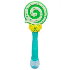 GENERICO - Varita Piruleta Burbujas Automática Juguete Niños + Liquido