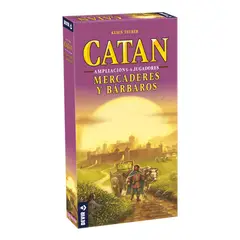 DEVIR - Juego De Mesa Catan Ampliación Mercaderes Y Bárbaros Adultos