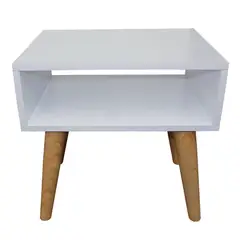 WOOD PETS - Mesa De Noche Nochero Mesa Auxiliar