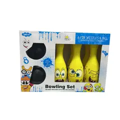 GENERICO - Juego De Bolos Emoticones Para Niños Material Plástico