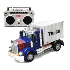 GENERICO - Camión Tractomula Control Remoto Recargable + Baterias