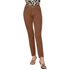 LEONISA - Pantalón silueta skinny con bolsillos funcionales