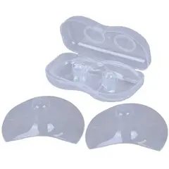 GENERICO - Pezoneras de silicona para lactancia del bebe libre de BPA