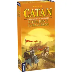 DEVIR - Juego De Mesa Catan Ampliación Ciudades Y Caballero Adultos