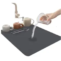 GENERICO - Tapete De Secado De Platos Para Encimera De Cocina