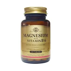 SOLGAR - Magnesium con Vitamina B6 x 100 Tab -