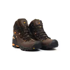 SAN POLOS - Botas Industrial Hombre 2838 Café Naranja