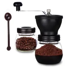 GENERICO - Molinillo Café Portátil Manual Molido Ajustable Muy Eficient