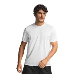 LEO - Camiseta deportiva con tela texturizada y transpirable.