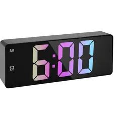 GENERICO - RELOJ DESPERTADOR RECTANGULAR