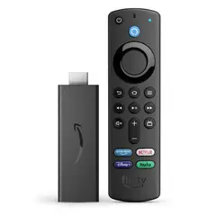 AMAZON - Fire Tv Stick 3ª Generación De Voz Full Hd 8gb Negro Con 1gb De Memoria Ram
