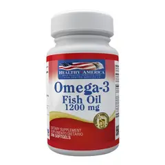 HEALTHY AMERICA - Omega 3 1200 Mg 200 Cápsulas Healthly America