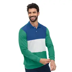 LEO - Camibuzo con franjas de color