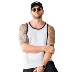 MARKETING PERSONAL - Camisilla Hombre Blanco Mp 1944