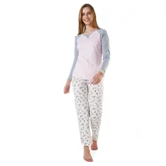 SANTANA - Pijama Mujer Scarlett Rosa