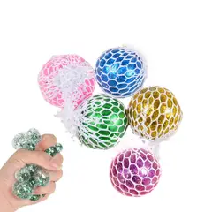 GENERICO - Squishy Ball Mesh Bola Anti Estres Orbeez Juguete