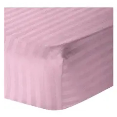 GENERICO - Semi Juego Sábana Ajustable Sencillo 100x190x30 + 1 Funda Palo De Rosa