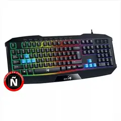 GENIUS - Teclado Gamer Gx Scorpion K215 RGB Usb Español QWERTY.