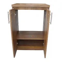 WOOD PETS - Mueble Para Lavamanos Repisa Flotante Con Puerta