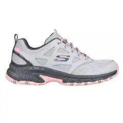 SKECHERS - TENIS GRIS PARA DAMA SK HILLCREST PURE ESCAPADE GRAY PINK