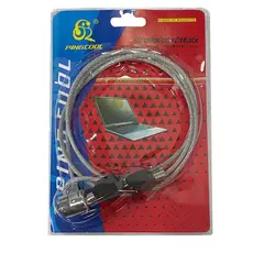 GENERICO - Guaya De Seguridad Con 2 Llaves Para Portátil Monitor Y Pc