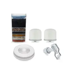 ECOTRADE - Repuestos Filtro Purificador Agua 14 Litros Kit por 5