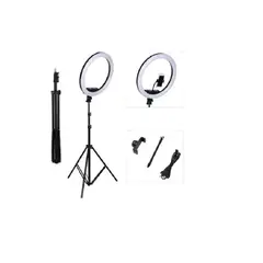 SKY - Aro De Luz Led Flash 45 Cm Fotografía Selfie Con Trípode