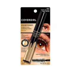 COVERGIRL - Pestañina Exhibitionist Very Black Lavable 9ml