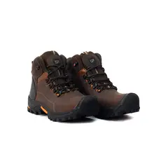 SAN POLOS - Botas Industrial Hombre 3467 Café