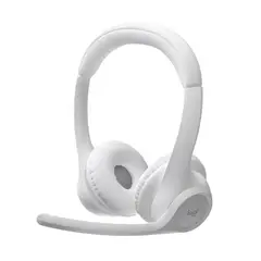 LOGITECH - Diadema Bt Inalámbrica, Zone 300 2 Micrófonos, Blanco