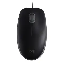 LOGITECH - Mouse M110 Alámbrico Silencioso Negro