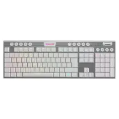 REDRAGON - Teclado Gamer K619w Horus Fs Blanco