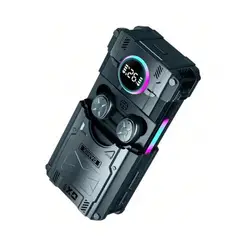GENERICO - Audífonos Inalámbricos Dx07 Gaming Musica Powerbank Negro