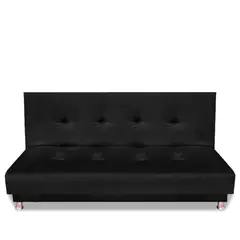 MAGIC CLASS - SOFA CAMA CLIC PREMIUM ECOCUERO NEGRO