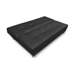 MAGIC CLASS - SOFA CAMA CLIC PREMIUM MICROFIBRA NEGRO