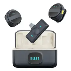 GENERICO - Micrófono Boton Inalámbrico Con Cancelación De Ruido Sx21