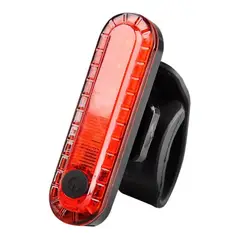 GENERICO - Luz Linterna Trasera Bicicleta Stop Volcano Recargable Usb