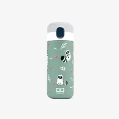 MONBENTO - Botella Isotérmica Raccoon Oliva 360ml