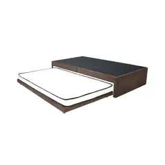 VENECIA - Set Cama Nido Suecia con colchoneta Tela Chocolate