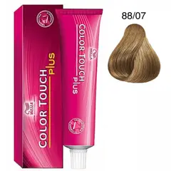 WELLA - Tinte Color Touch Plus 88-07 Rubio Claro Intenso Natural Marrón
