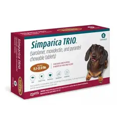 WUUFU - Simparica Trío 5-10 Kg 1 Tablet